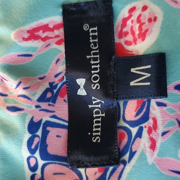 SIMPLY SOUTHERN TURTLE LEGGINGS SIZE MEDIUM - Picture 7 of 10